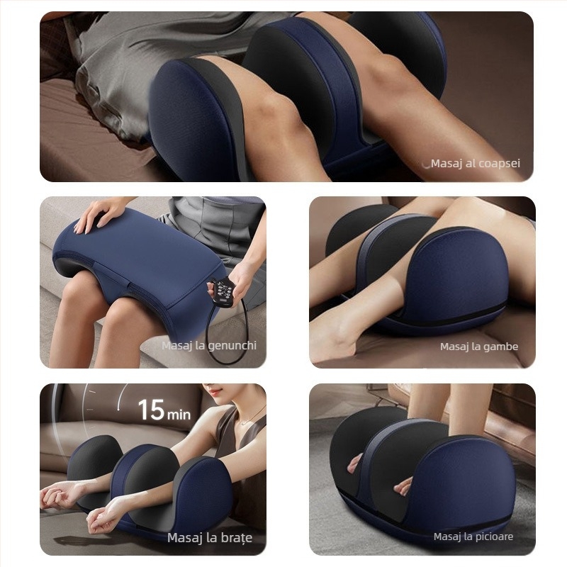 Tree rex masaj pentru picioare semiînfășurat – masaj electric cu frământare, compresie caldă, cronometru, control prin buton