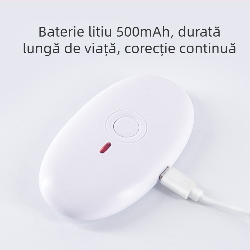Wochuan W-102Z Corector de postură invizibil cu avertizare prin vibrații inteligente pentru adulți și elevi, CE/ROHS