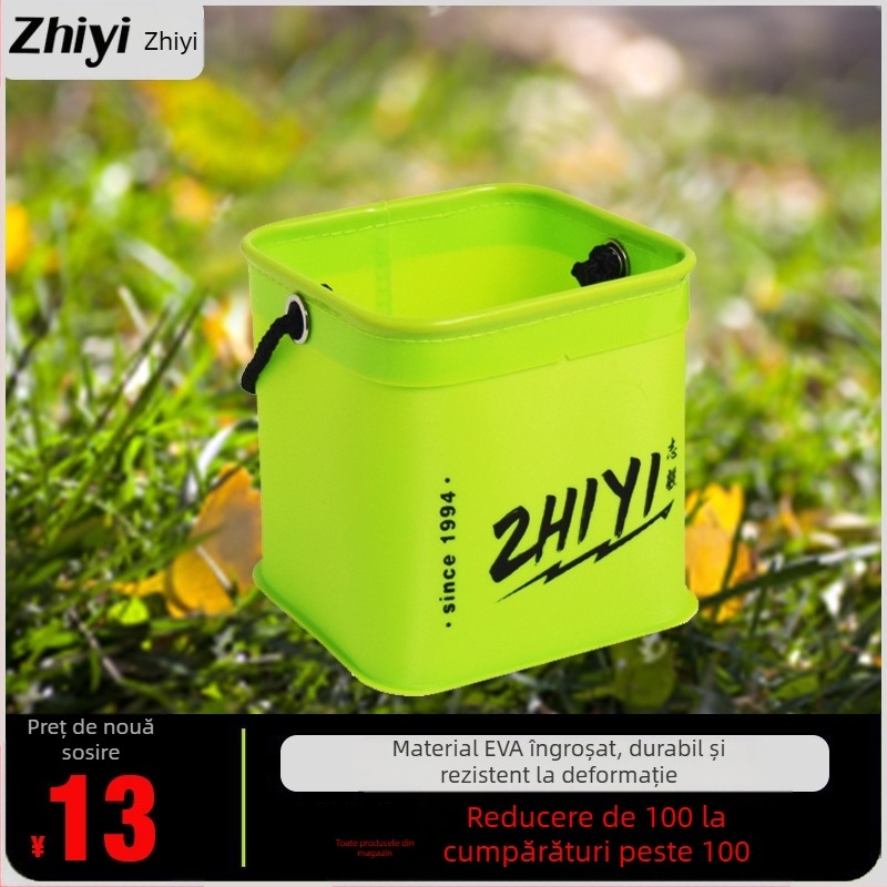 Zhiyi Găleată EVA Impermeabilă pentru Pescuit (Brand: Zhiyi; Material: EVA; Impermeabil: Da; Categorie: Găleată)