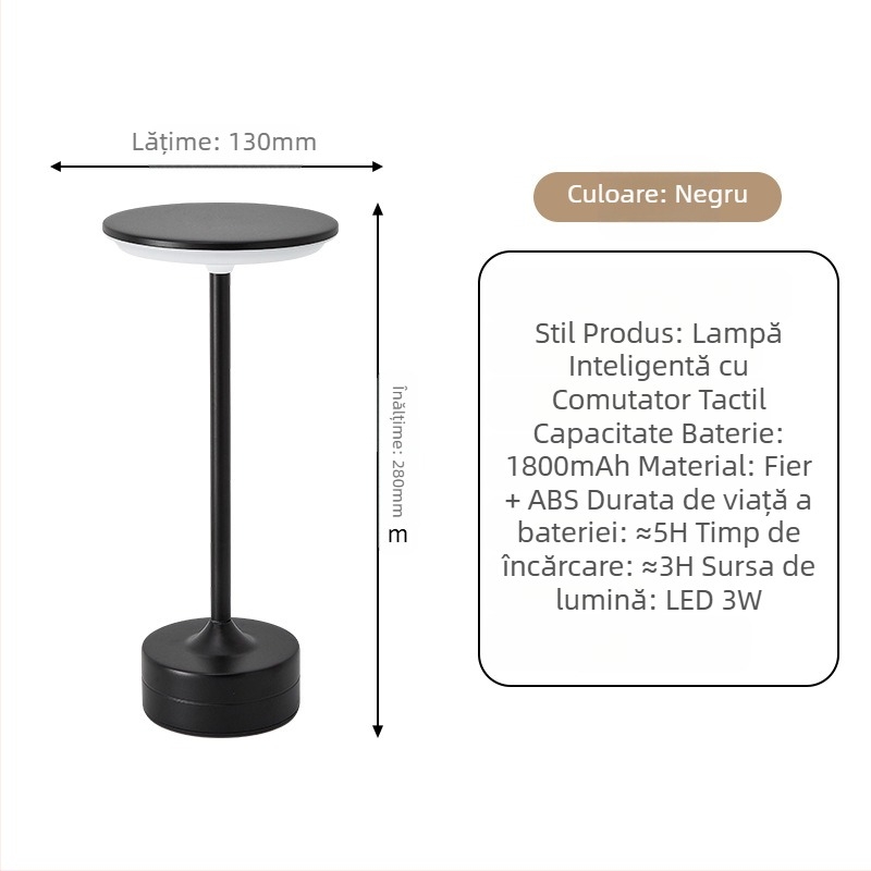 Lampa de masă cu încărcare USB, stil creativ, ornament decorativ, lumina de noapte, iluminare ambientală — Brand: Yuelin Lighting Co., Ltd