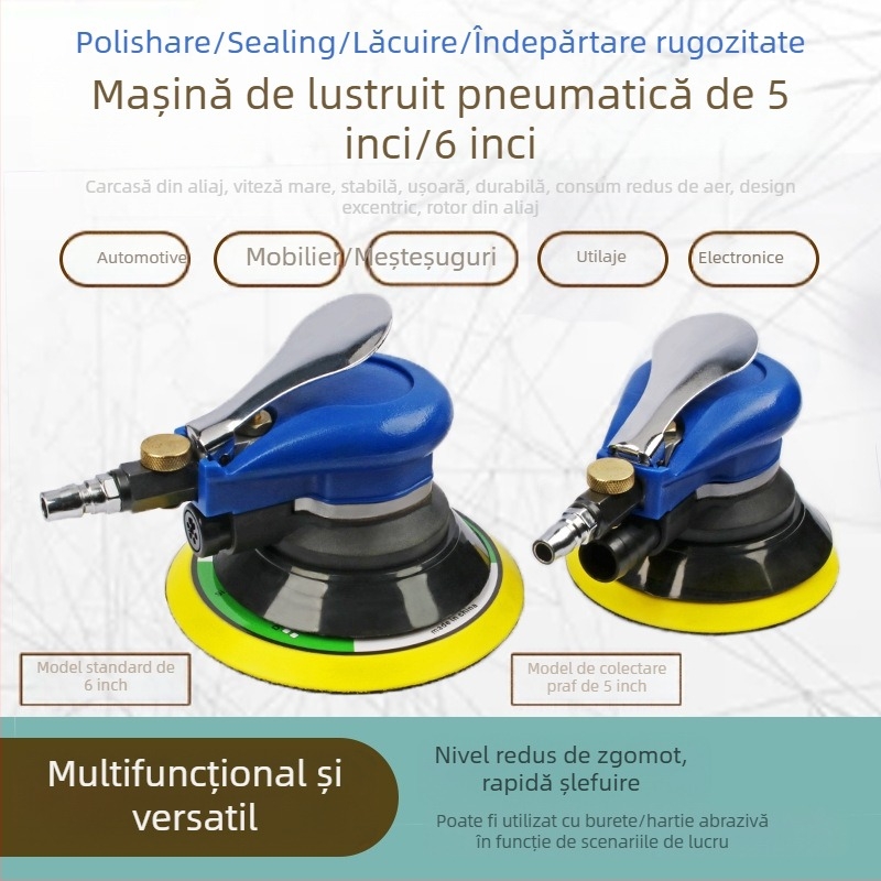 Mașină de lustrare a mașinilor și aplicare de ceară — marca Mussen Hall; greutate 1.2–1.32 kg; material: metal; aplicație: reparații auto