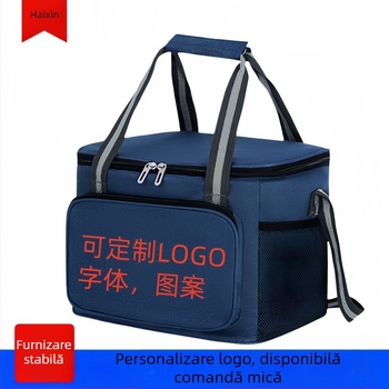 Geantă termică pentru prânz Zi Shu Coco, Material Oxford, Stil modern cu o singură curea, Izolație