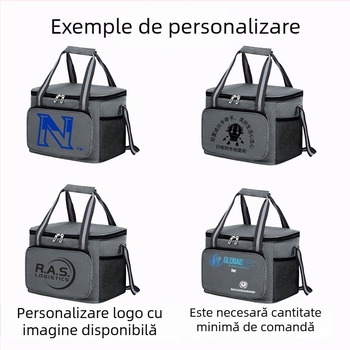Geantă termică pentru prânz Zi Shu Coco, Material Oxford, Stil modern cu o singură curea, Izolație
