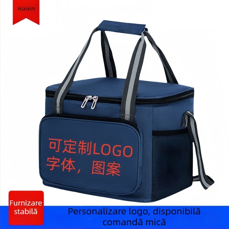 Geantă termică pentru prânz Zi Shu Coco, Material Oxford, Stil modern cu o singură curea, Izolație