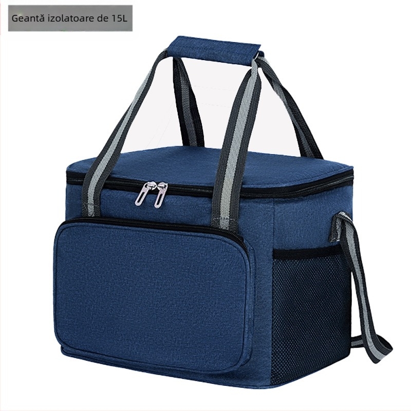Geantă termică pentru prânz Zi Shu Coco, Material Oxford, Stil modern cu o singură curea, Izolație