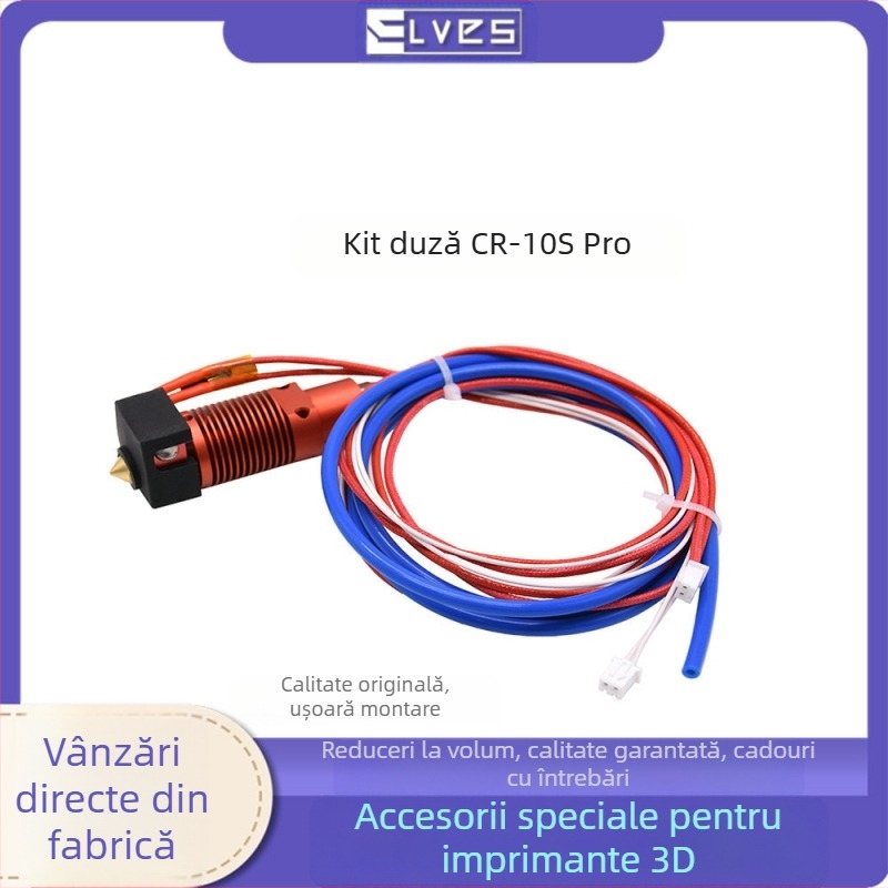 ELVES Set de duze Ender-3/3S, CR-10 serie – Nozzle Kit, Hot End