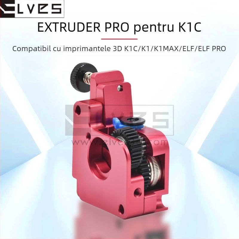 ELVES K1/K1C/K1Max extruder all-metal – kit de upgrade pentru extrudare de proximitate, pentru imprimanta 3D ELF/ELF PRO