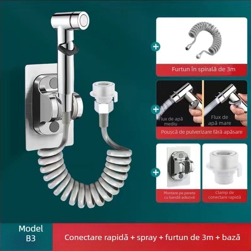 Robinet de duș pentru toaletă, corp din cupru, model 1, JIUMWOO, certificat EU CE, personalizare disponibilă