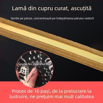 Îndepărtător manual de scame pentru haine, corp metalic, brand Autonomy, lansare 2020, etichetă privată licențiată