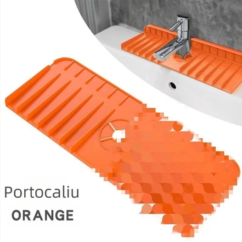Sipai covoraș din silicon pentru robinet – formă neregulată, anti-strop, bucătărie