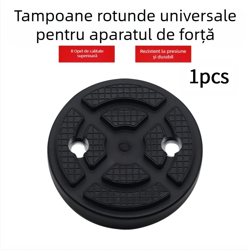 Padă din cauciuc pentru lift auto, tavă pentru suportul piciorului și accesorii pentru lift cu coloane duble — tampon rotund universal, model MM-00031, origine: Cangzhou, Hebei