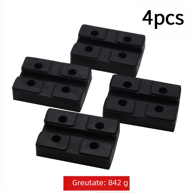 Padă din cauciuc pentru lift auto, tavă pentru suportul piciorului și accesorii pentru lift cu coloane duble — tampon rotund universal, model MM-00031, origine: Cangzhou, Hebei