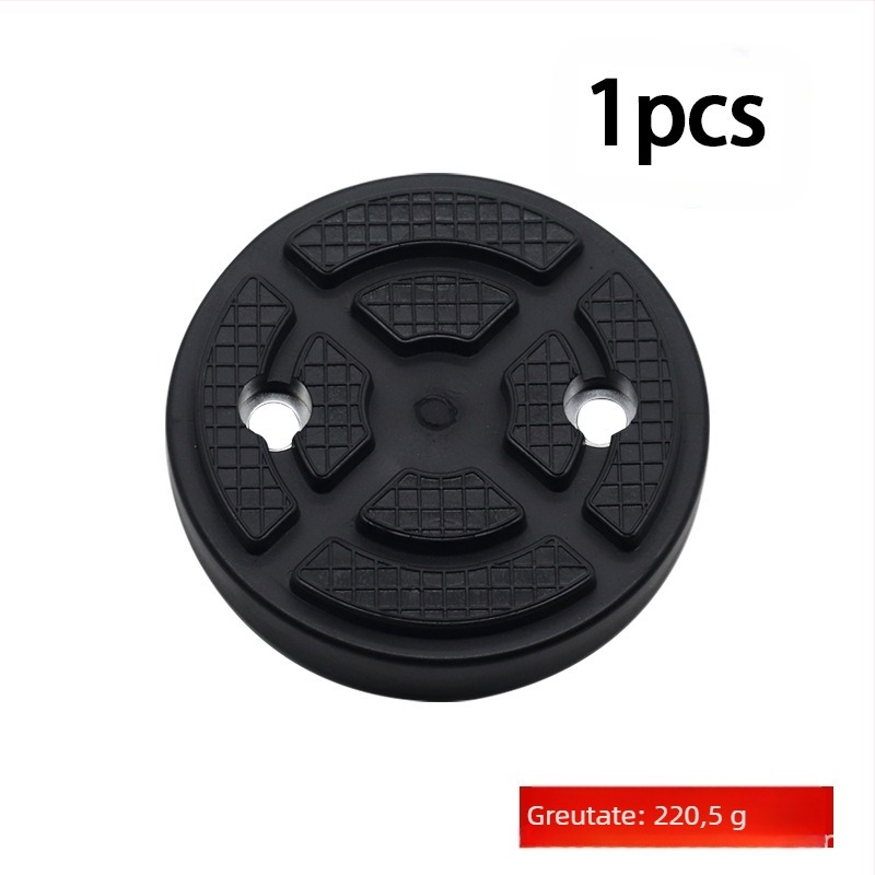 Padă din cauciuc pentru lift auto, tavă pentru suportul piciorului și accesorii pentru lift cu coloane duble — tampon rotund universal, model MM-00031, origine: Cangzhou, Hebei