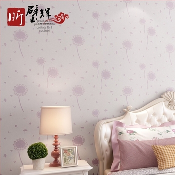 Țesătură pentru perete | Nețesut Jacquard; model Dandelion, stil pastoral, modernă simplitate; suprafață Jacquard