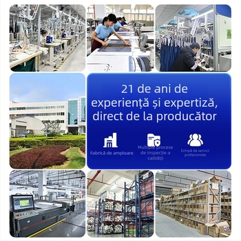 Paiero uniformă medicală unisex, set top cu mânecă scurtă și pantaloni, material care absoarbe umezeala și se usucă rapid (amestec poliester-spandex)