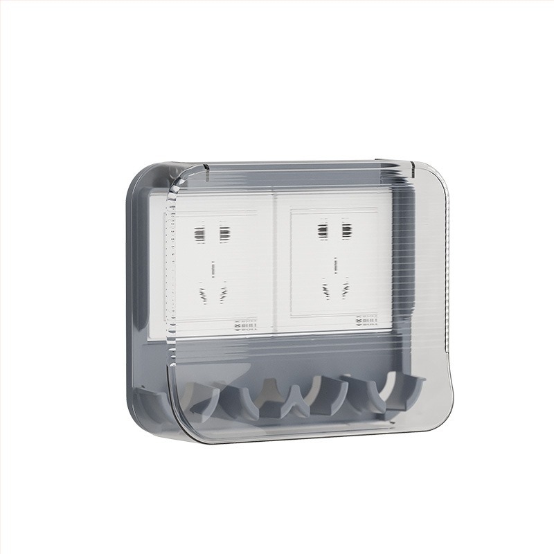 Billion Lai: Capac protector transparent ultra-subțire, impermeabil pentru întrerupătoare și prize; material PP+PET; logo imprimat; personalizare disponibilă