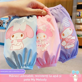 Manșete pentru copii cu design cartoon, țesătură anti-murdărire; pentru vârste 1–13+; sezoane: iarnă, primăvară, toamnă