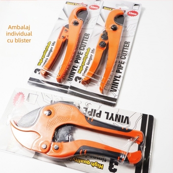 Foarfece PPR pentru tăiere profesională a conductelor PVC, tăietor de conducte, lamă SK5 cu acoperire teflon, brand Quanye, stil Light Luxury