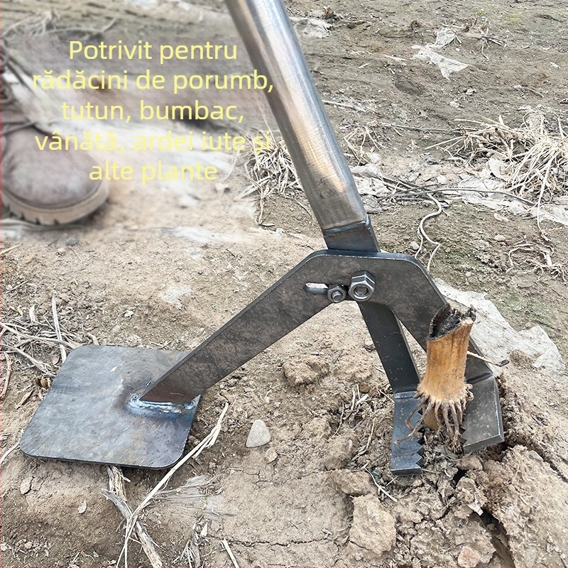 Noul instrument multifunctional pentru tragerea tijelor la culturi: manioca, vinete, bumbac, porumb, ardei