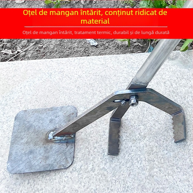 Noul instrument multifunctional pentru tragerea tijelor la culturi: manioca, vinete, bumbac, porumb, ardei