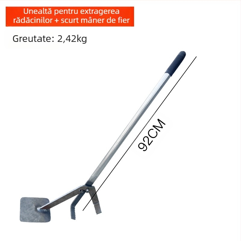 Noul instrument multifunctional pentru tragerea tijelor la culturi: manioca, vinete, bumbac, porumb, ardei