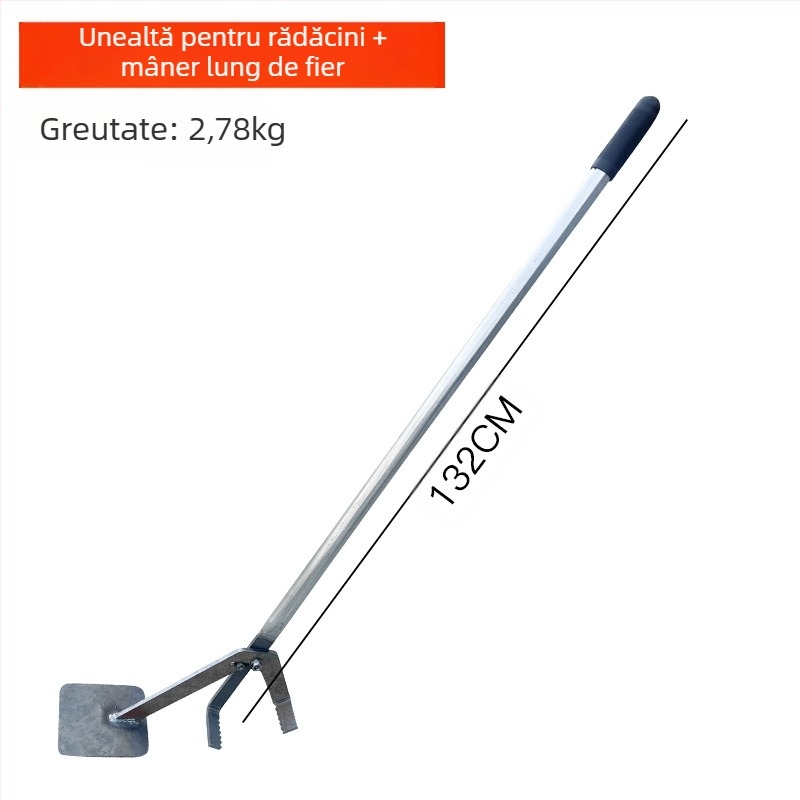 Noul instrument multifunctional pentru tragerea tijelor la culturi: manioca, vinete, bumbac, porumb, ardei