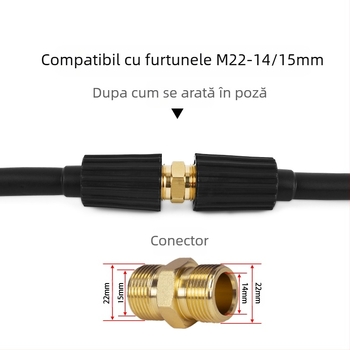 Ansamblu conductă de apă de înaltă presiune pentru utilaje de curățare — PH0622-5M22C, accesorii pentru mașini de curățare, Xiong Wei