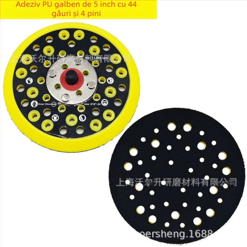 Disc de șlefuit pneumatic Mirka pentru polisare cu cupă vid, 123 g