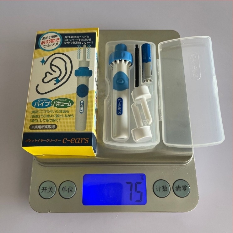 Curățitor automat de urechi cu lingură de urechi fără lumină — material ABS, Brand: Other; Importat: Nu; Cutie: 200 buc.