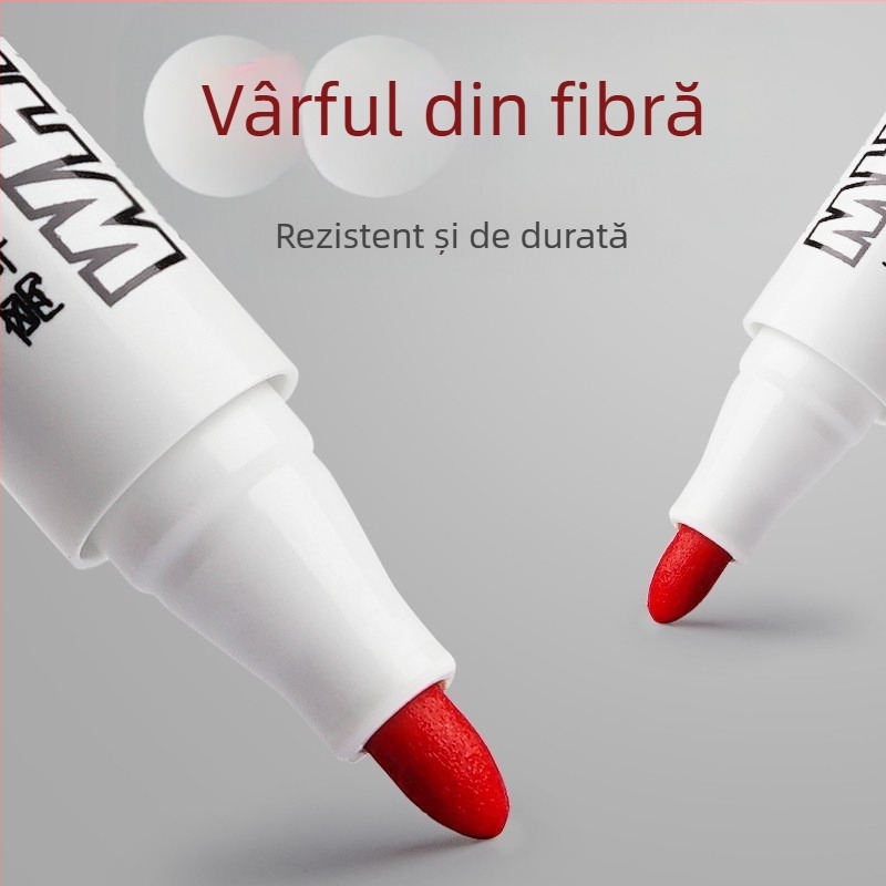 Go Grass LC002S Marker de tablă – pe bază de apă, pachet 10 buc., Carcasă din plastic, Ambalat în cutie