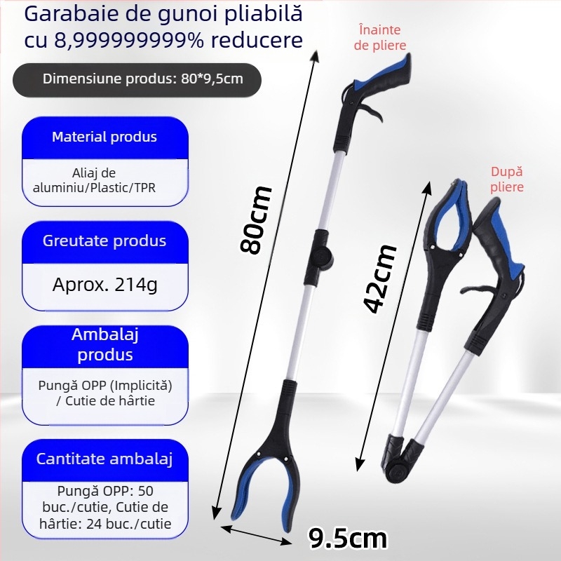 109 Clește pliabil pentru gunoi – igienă ambientală
