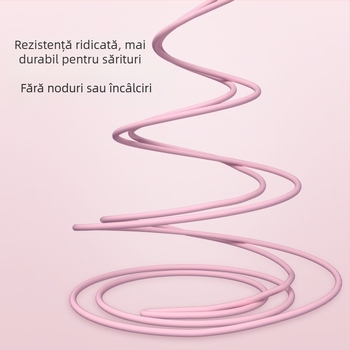 Sfoară de săritură pentru copii, PVC, pentru clasele primare și grădiniță, potrivită pentru fitness și educație fizică, etichetare privată disponibilă