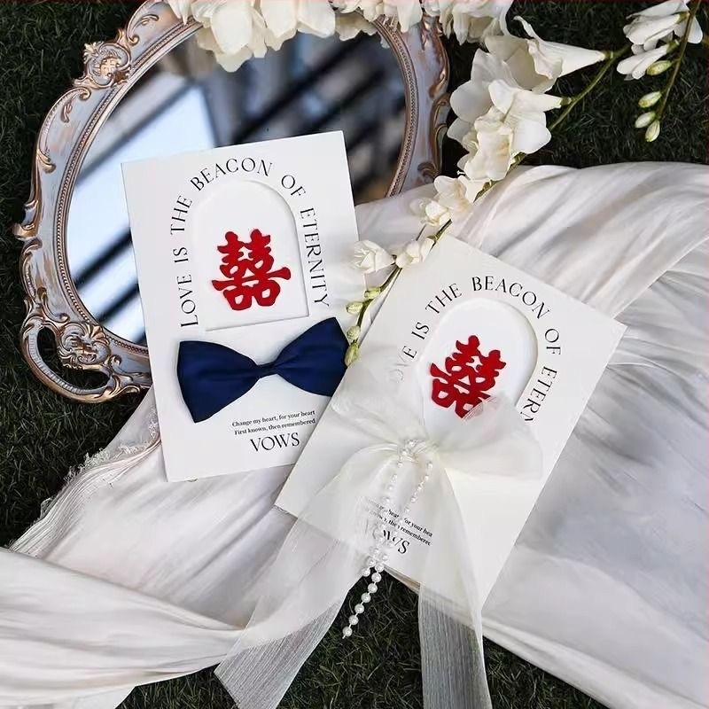 Carte de jurământ pentru nuntă — set de două, din hârtie, ambalaj în pungă OPP, Brand: AIDEZHUTI/Love de Theme, Categorie: Carte de jurământ, Ocazie: Nuntă