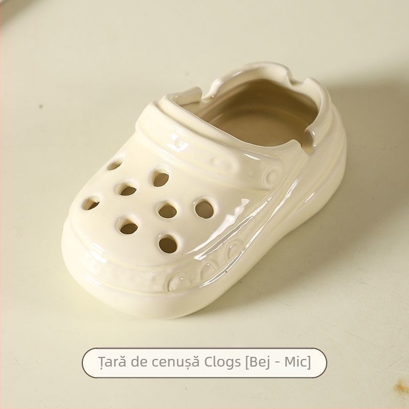Scrumieră ceramică pentru birou și casă, pe birou, stil Nordic, origine China, ambalaj 1 buc.