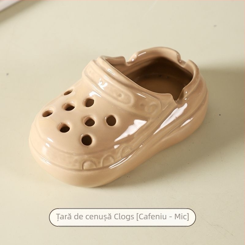 Scrumieră ceramică pentru birou și casă, pe birou, stil Nordic, origine China, ambalaj 1 buc.