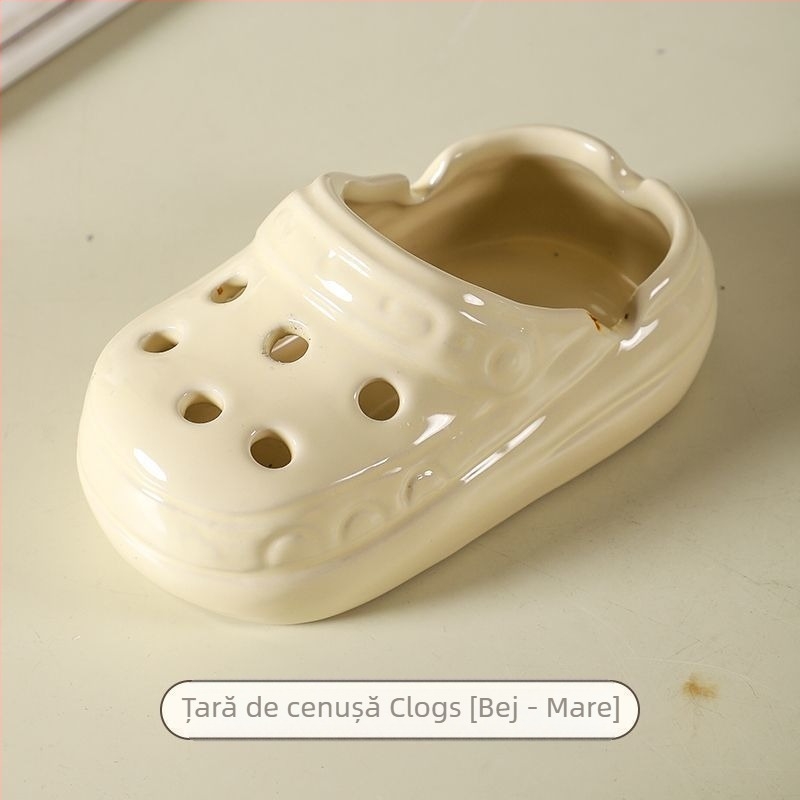 Scrumieră ceramică pentru birou și casă, pe birou, stil Nordic, origine China, ambalaj 1 buc.