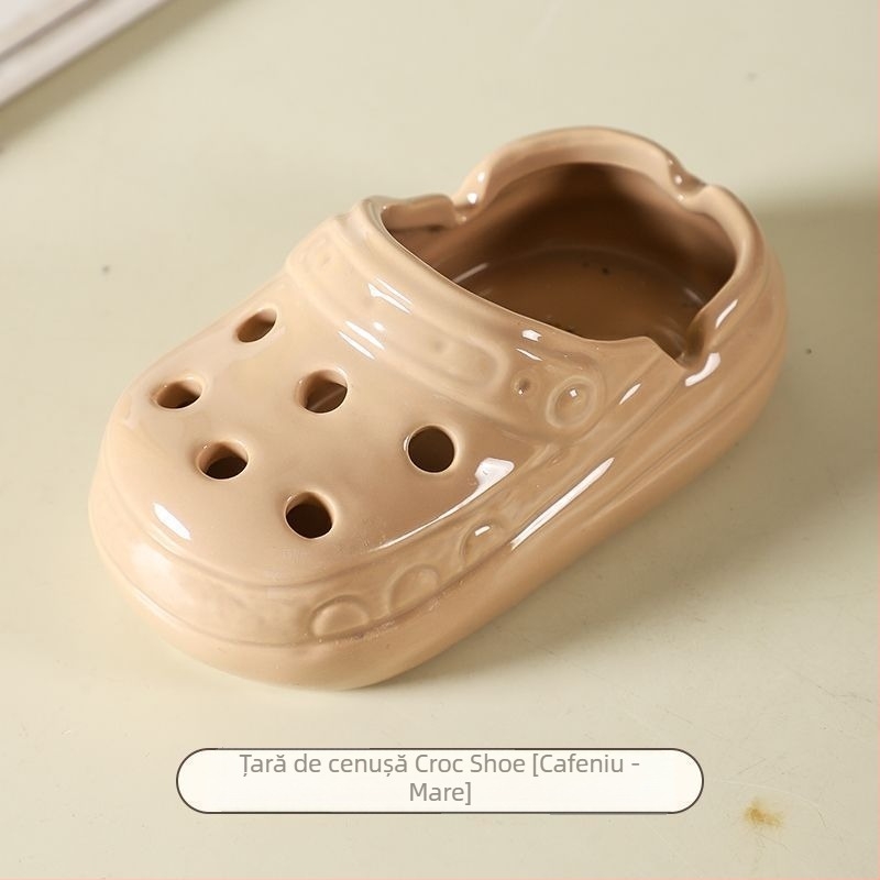 Scrumieră ceramică pentru birou și casă, pe birou, stil Nordic, origine China, ambalaj 1 buc.