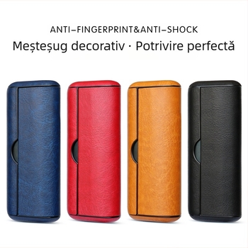 Husă de protecție pentru IQO ILUMAPRIME (PC+piele; protecție la praf, rezistență la cădere; imprimare siglă, personalizare)