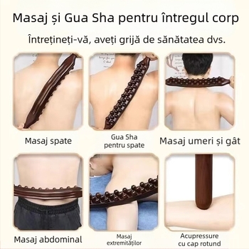 Baghetă/cioc de masaj pentru corp – stil familial, plastic, greutate 180 g