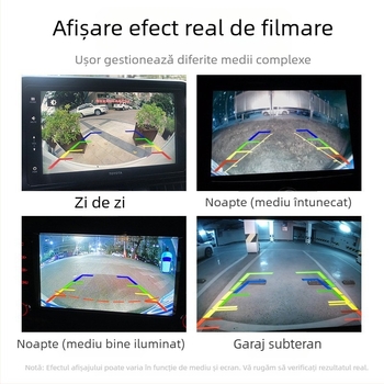 Cameră fisheye panoramică 360° cu carcasă metalică, 600TVL, AHD/CVBS, 12V