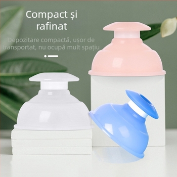 Set de cupping din silicon – Silicon + hardware, Model universal, Absorbție de umezeală prin vid, pentru uz casnic, fitness și salon de înfrumusețare