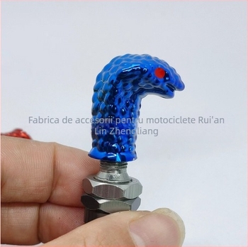 Capă ventil anvelope – cap de șarpe, cupru, serie din cauciuc, montare filet, compatibilitate generală