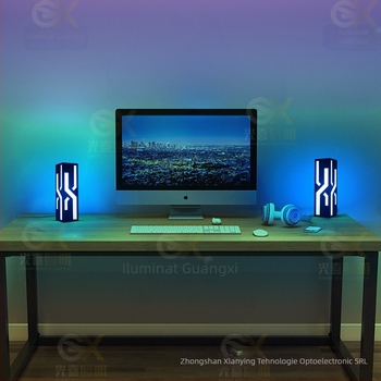 Lampă de atmosferă RGB pentru dormitor și birou, stil cyberpunk, alimentare USB, control prin APP