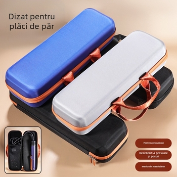 Carcasă rigidă pentru Dyson Airstrait HT01 uscător de păr, impermeabil, stocare digitală, material compozit