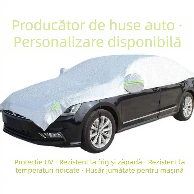Acoperire pentru mașină — folie de aluminiu, potrivire universală, marcă XJS, etichetă privată licențiată
