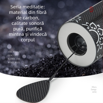 Zvonuri de vânt din metal, 9 note, acord patru anotimpuri, sunete vindecătoare, design japonez retro, decor suspendat exterior, cadou