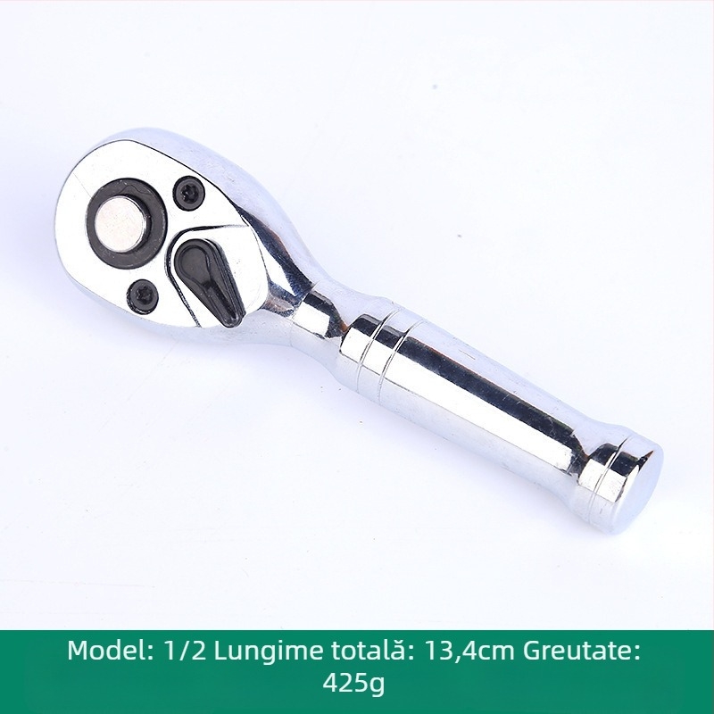 Cap de cheie cu crichetă, oțel cromat, acoperire cromată