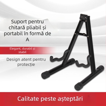 Suport de chitară vertical – compatibil cu chitare acustice, folk, electrice, bass și lăută – Remembering Ming