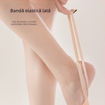 Iron Arrow Pantofi de dans pentru adulți - talpă moale, respirabili și ușori, talpă din piele de vacă, partea superioară din bumbac, pentru balet și dans modern