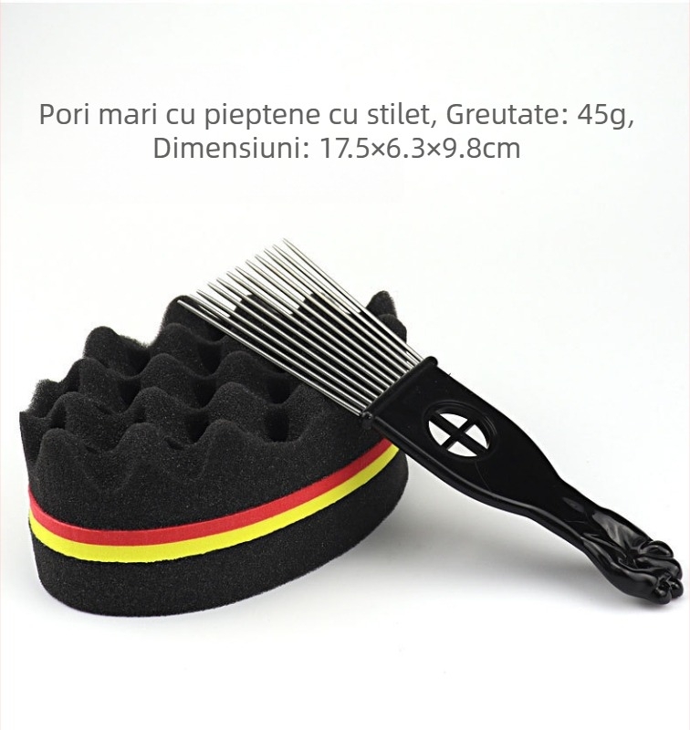 Pieptene pentru coafură, material burete, origine: Guangzhou, marcă: Altă